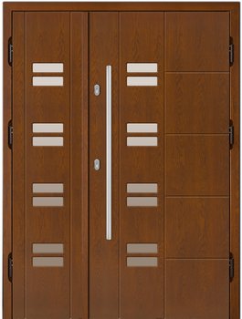 drzwi zewnętrzne drewniane KamadoorK-W19+dostawka