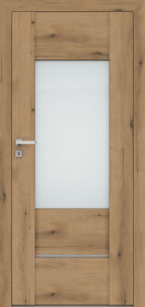 drzwi dre do mieszkania model Auri 3 z futryną 