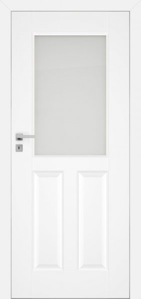 drzwi dre z szybą tradycyjny model  Nestor 2