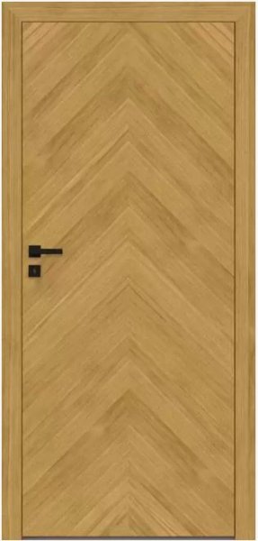 drzwi wewnętrzne pokojowe pełne gładkie wzór drewna dre Wood M1 - W1  