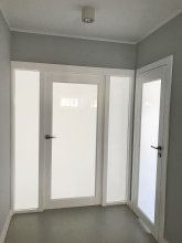 białe drzwi szklane kamadoor